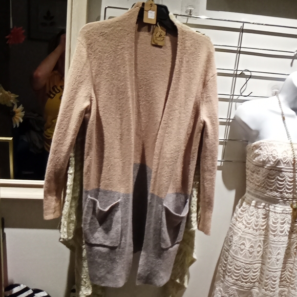 Madewell color block sweater jacket - Picture 2 of 5